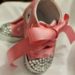 Baby Shower Specialty Item - Blinged Converse All Stars